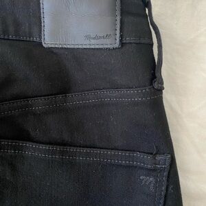 Madewell Women's Black Skinny Jeans Tall